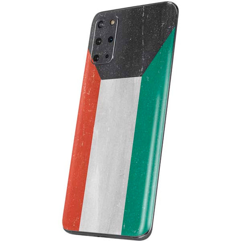 Kuwait Flag Distressed Galaxy S20 Plus Skin